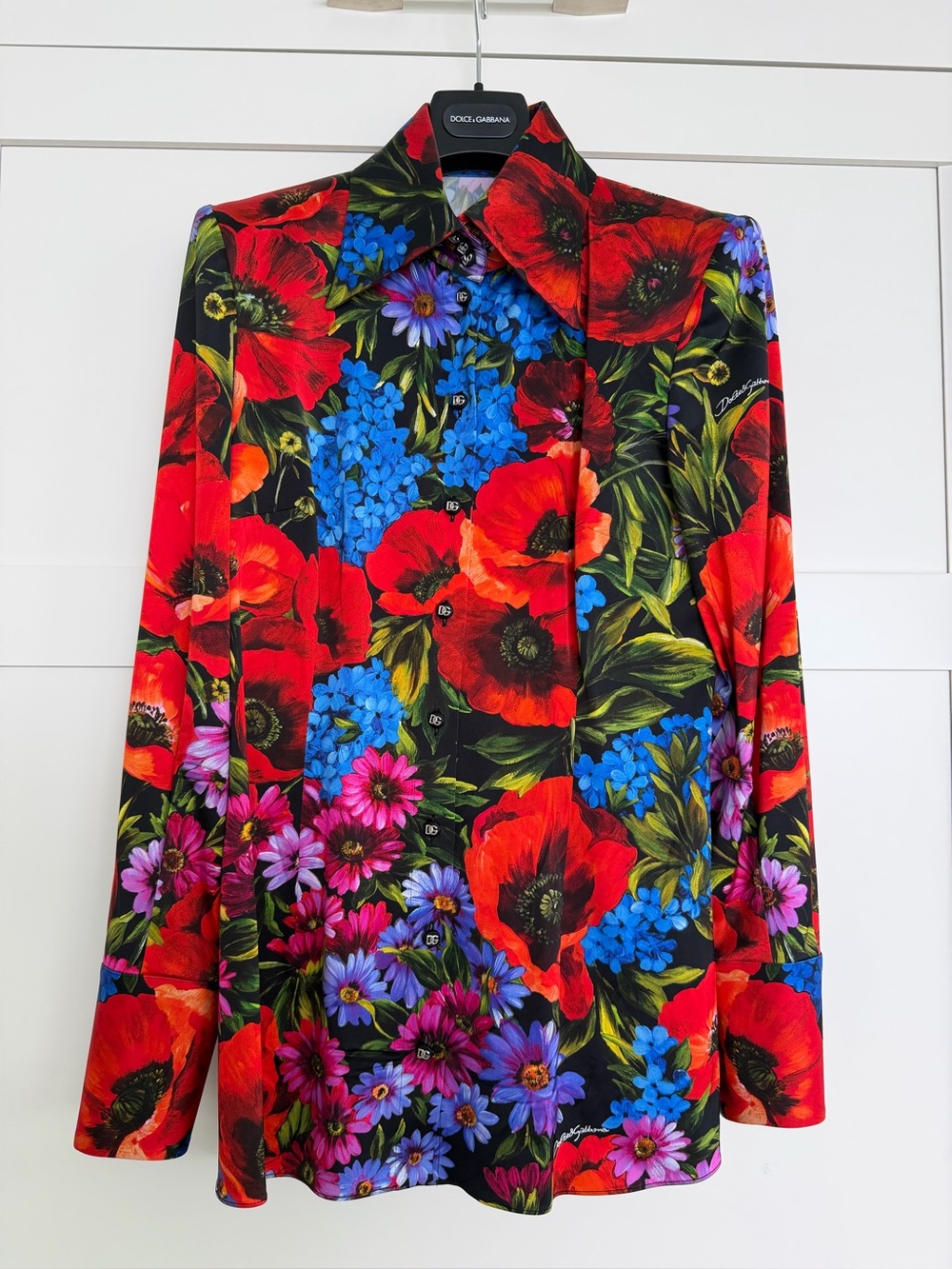 Dolce & Gabbana Floral Print Women's Blouse